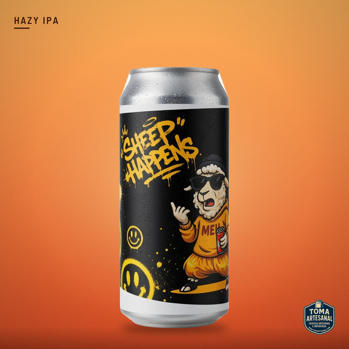 Cerveza Monkey Waves - Sheep Happens – NEIPA | Toma Artesanal