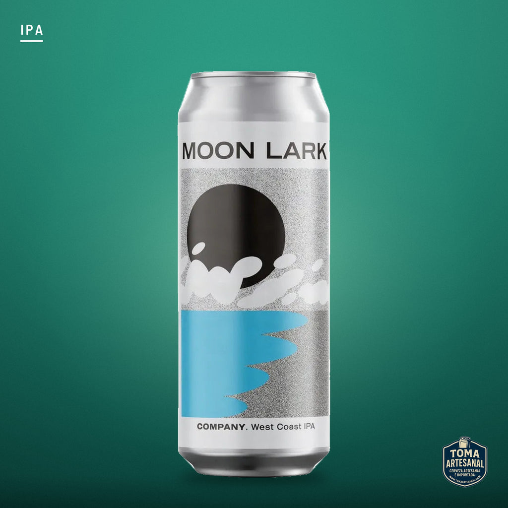 Cerveza Moon Lark - Company – Classic West Coast style IPA. Dry hopped with Cryo Mosaic, Cascade and Citra hops. | Toma Artesanal