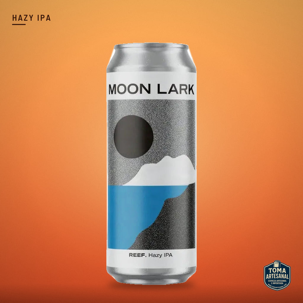Cerveza Moon Lark - Reef – Hazy IPA hopped with Citra, Galaxy, Talus, Centennial and Incognito Citra. | Toma Artesanal