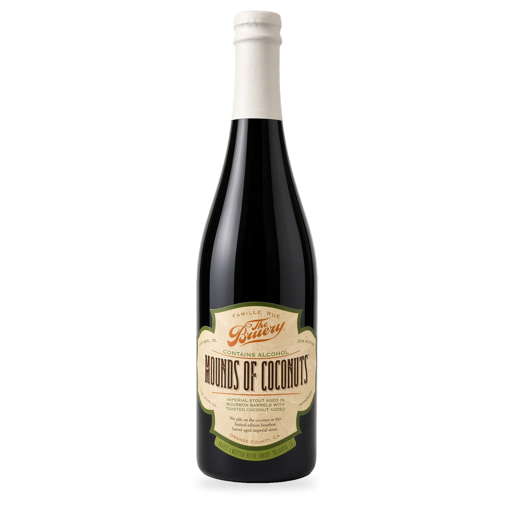 Cerveza The Bruery - Mounds Of Coconuts (2018) -  Imperial Stout Aged In Bourbon Barrels With Toasted Coconut Added