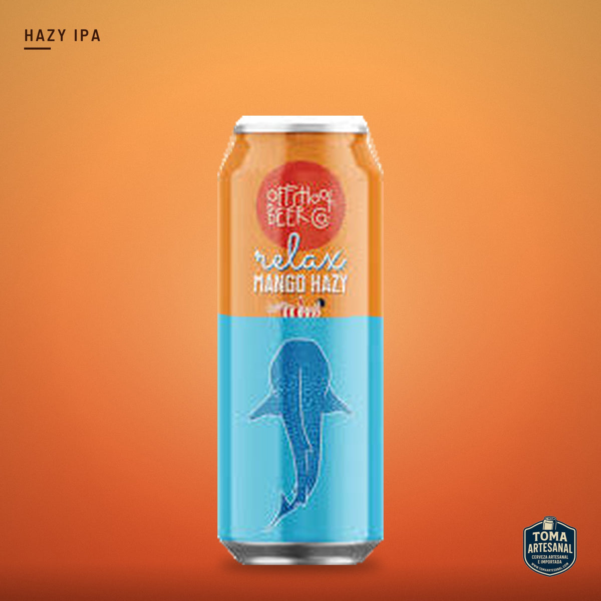 Cerveza Offshoot - Relax Mango – Hazy IPA con Mango | Toma Artesanal
