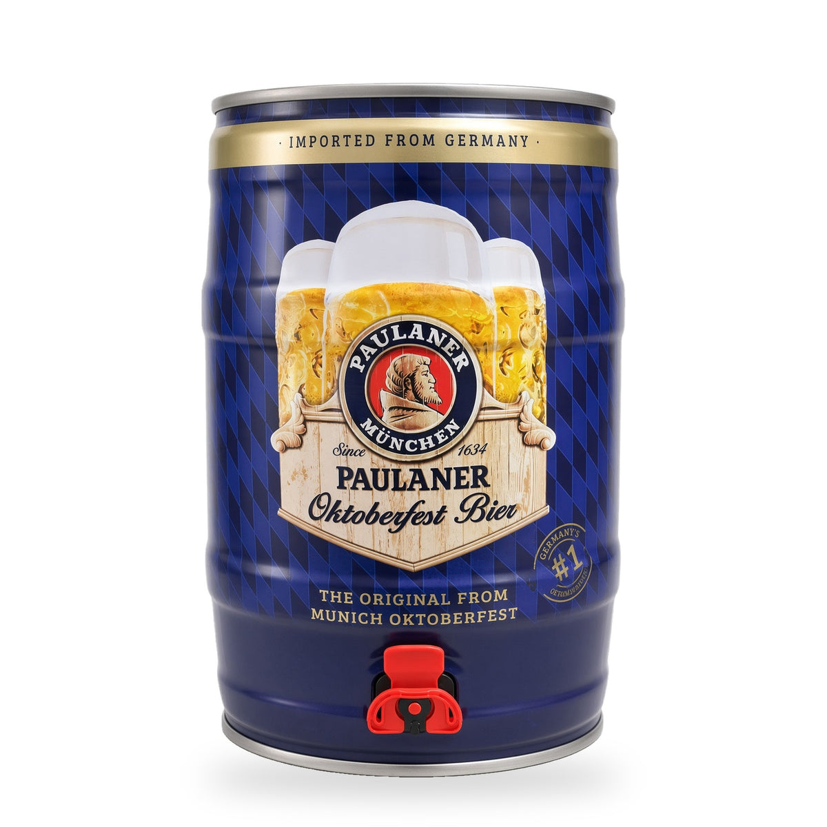 Cerveza Paulaner - Paulaner Oktoberfest Bier  (5 Lts)- Oktoberfest Bier / Märzen (Envío incluído)