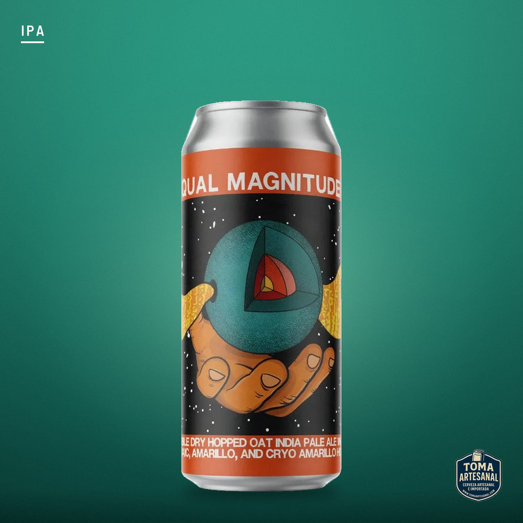 Cerveza Pipeworks - Equal Magnitudes – Double Dry Hopped Oat India Pale Ale with Amarillo and Cryo Amarillo hops | Toma Artesanal