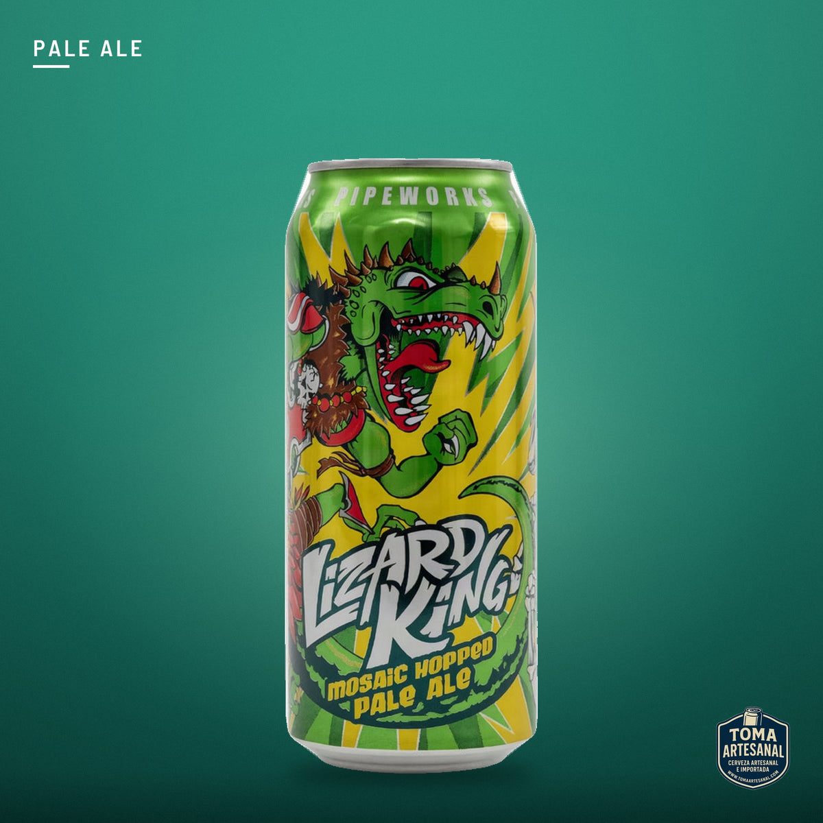 Cerveza Pipeworks - Lizard King – Pale Ale | Toma Artesanal