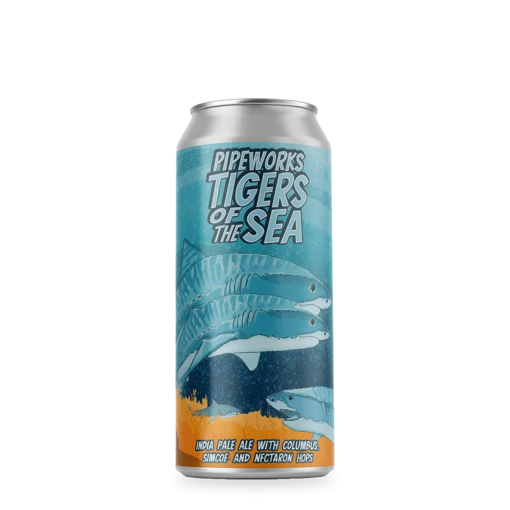 Cerveza Pipeworks - Tigers Of The Sea - India Pale Ale with Columbus, Simcoe, and Nectaron Hops