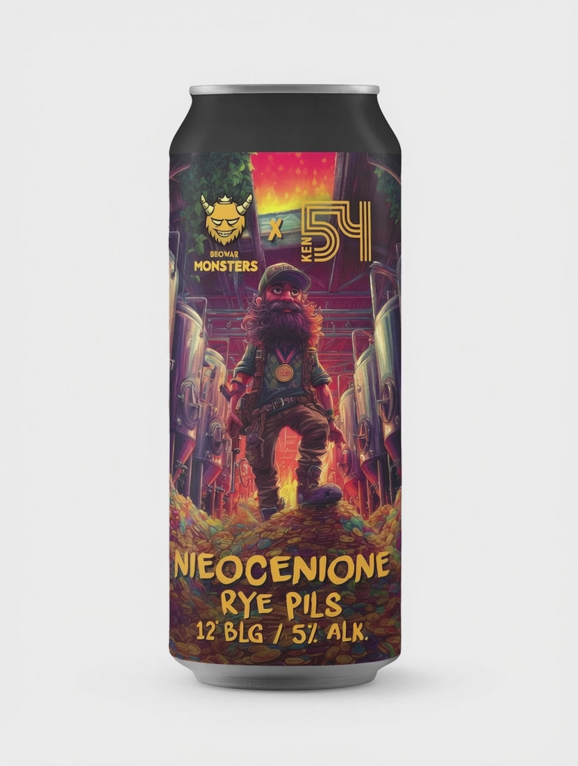 Browar Monsters - Nieocenione (Rye Pils with Styrian Wolf, Saaz, Lubelski) | 5,00%