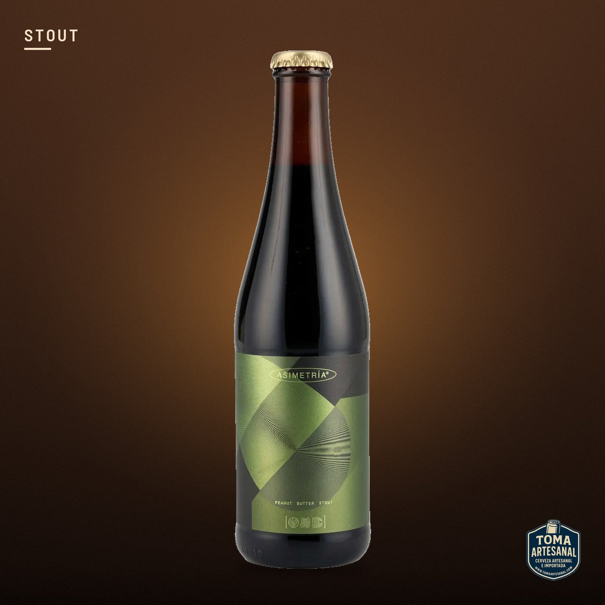 Cerveza Principia - Asimetria – Peanut Butter Stout | Toma Artesanal
