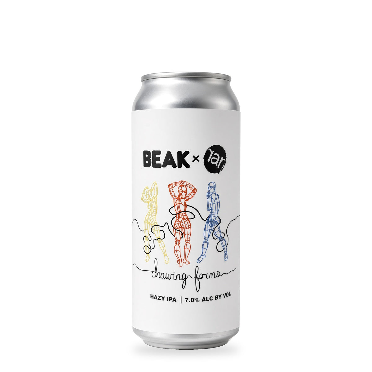 Cerveza RaR x Beak - Drawing Forms - Hazy IPA
