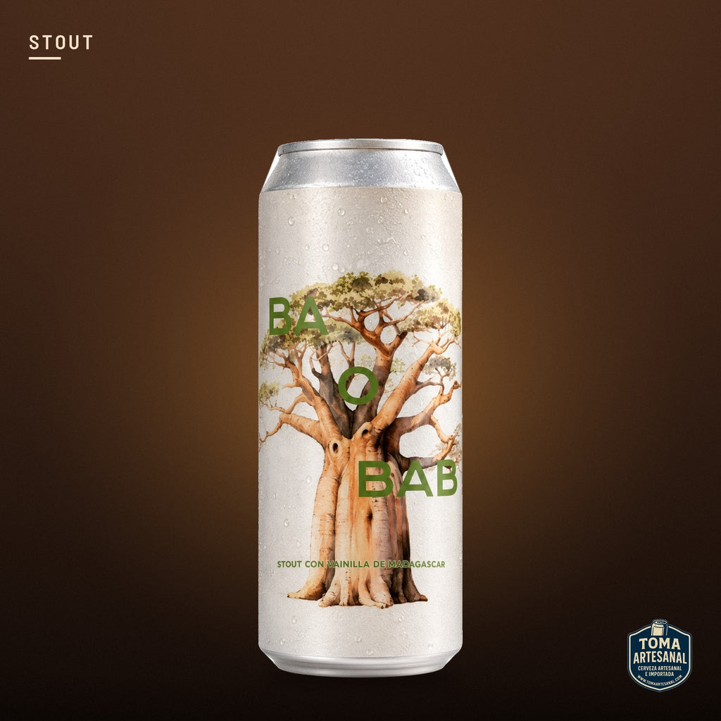 Cerveza Rey Árbol - BaoBab – Stout con Vainilla de Madagascar | Toma Artesanal