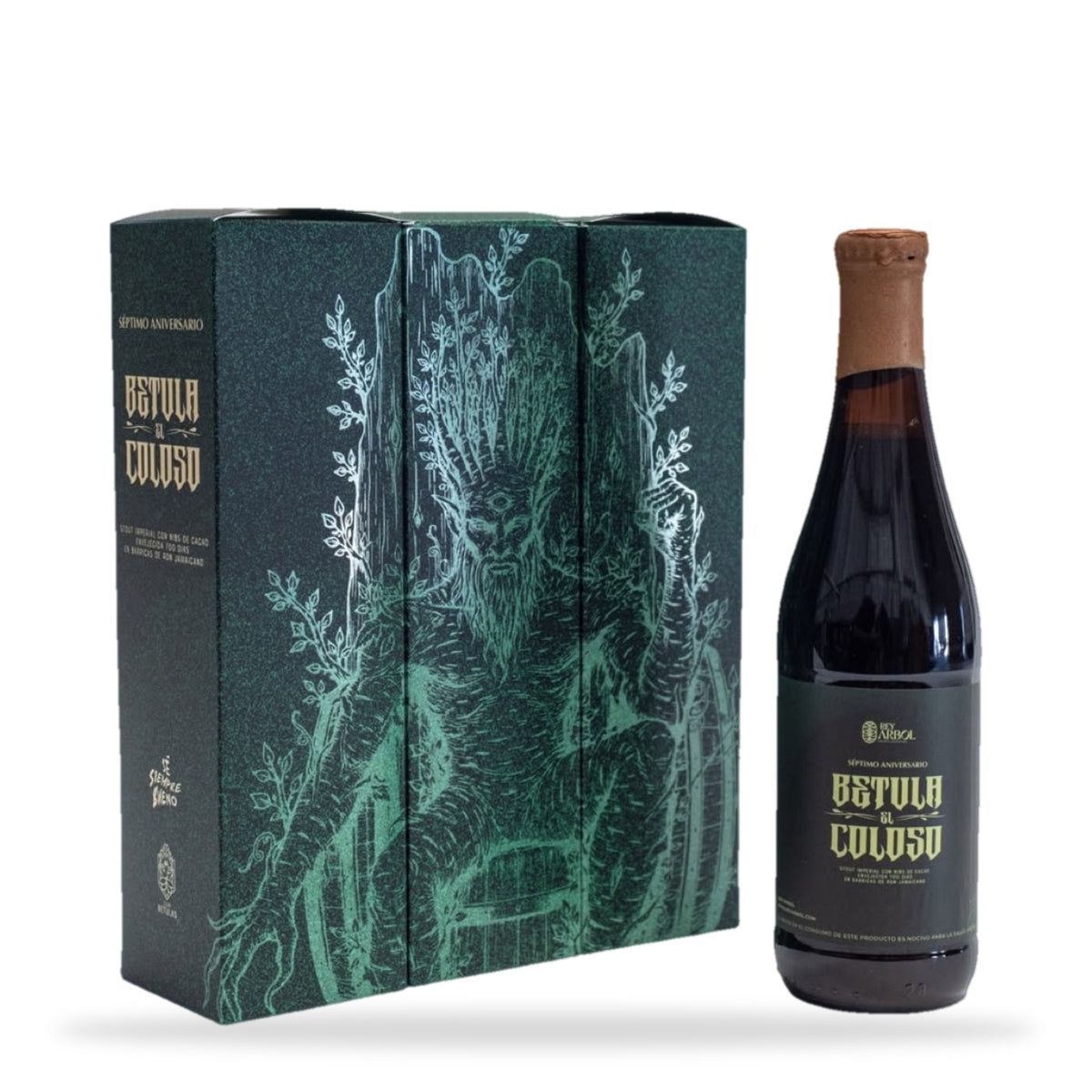 Rey Árbol - Betula El Coloso - Imperial Stout con Cacao en Barrica de Ron