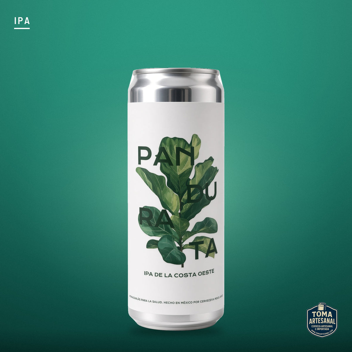 Cerveza Rey Árbol - Pandurata – IPA de la Costa Oeste | Toma Artesanal