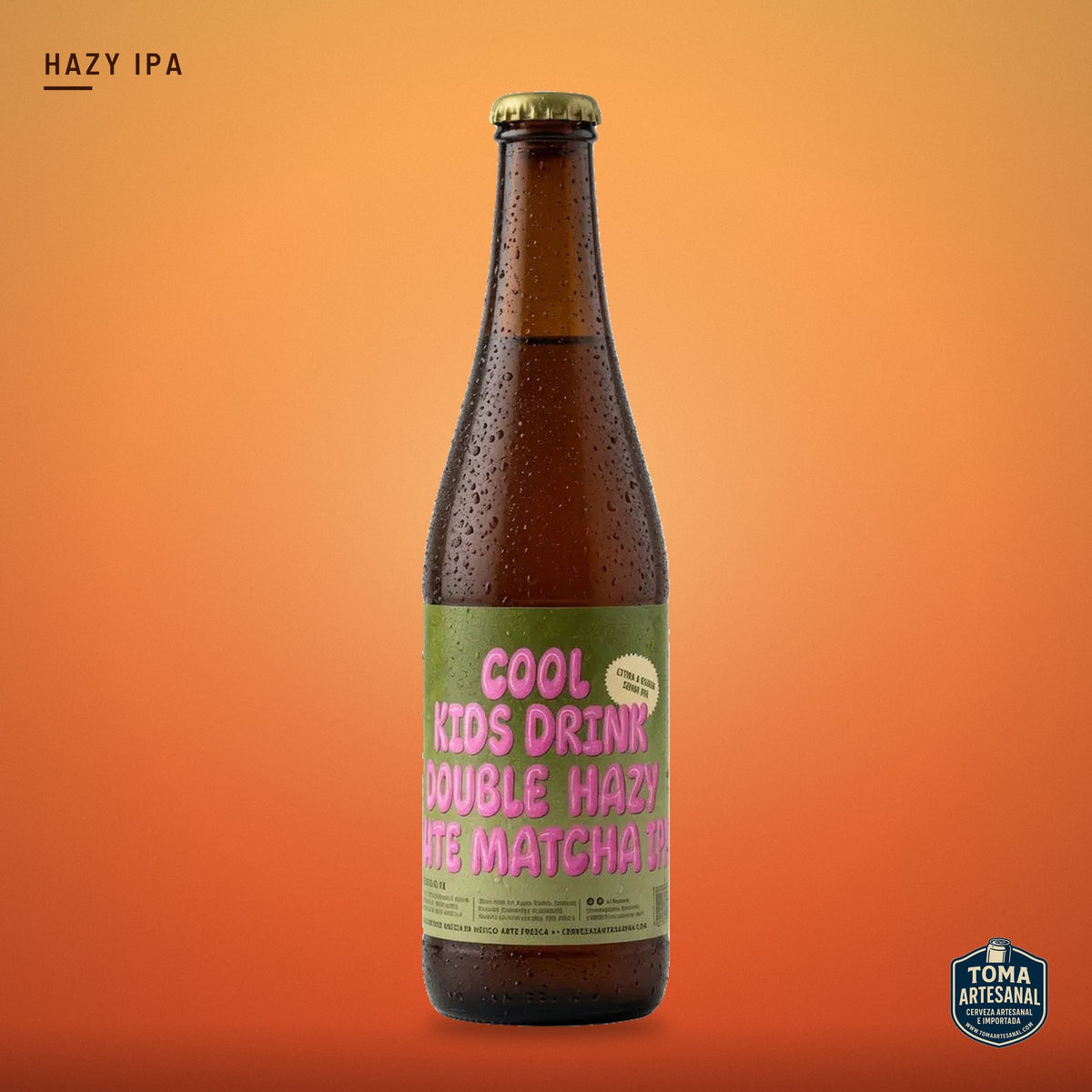 Cerveza Santa Sabina - Cool Kids Drink – Double Hazy Latte Matcha IPA | Toma Artesanal