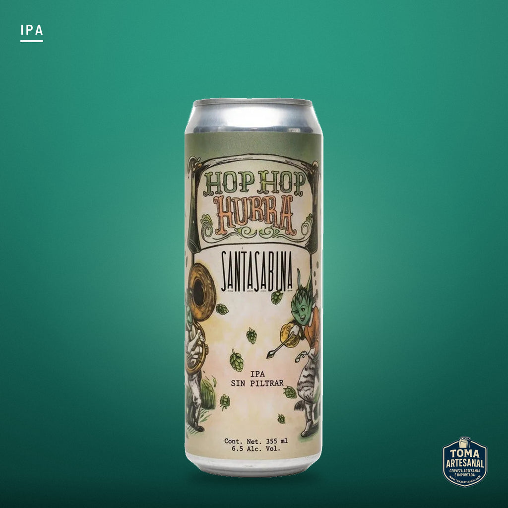 Cerveza Santa Sabina - Hop Hop Hurra – IPA | Toma Artesanal