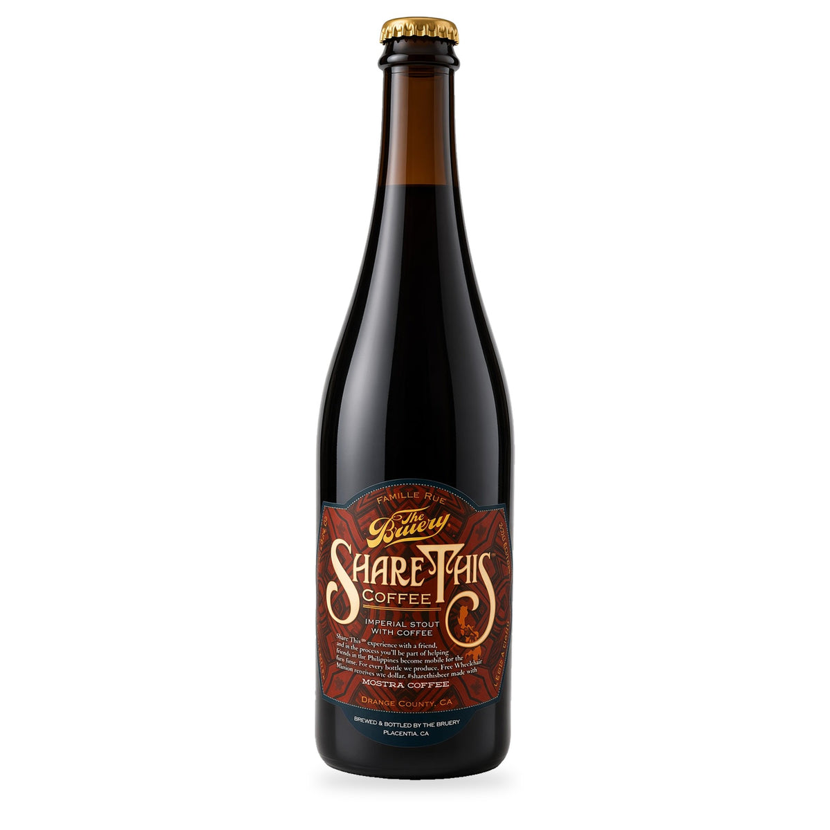 Cerveza The Bruery - Share This Coffee (2016) - Imperial Stout With Coffee