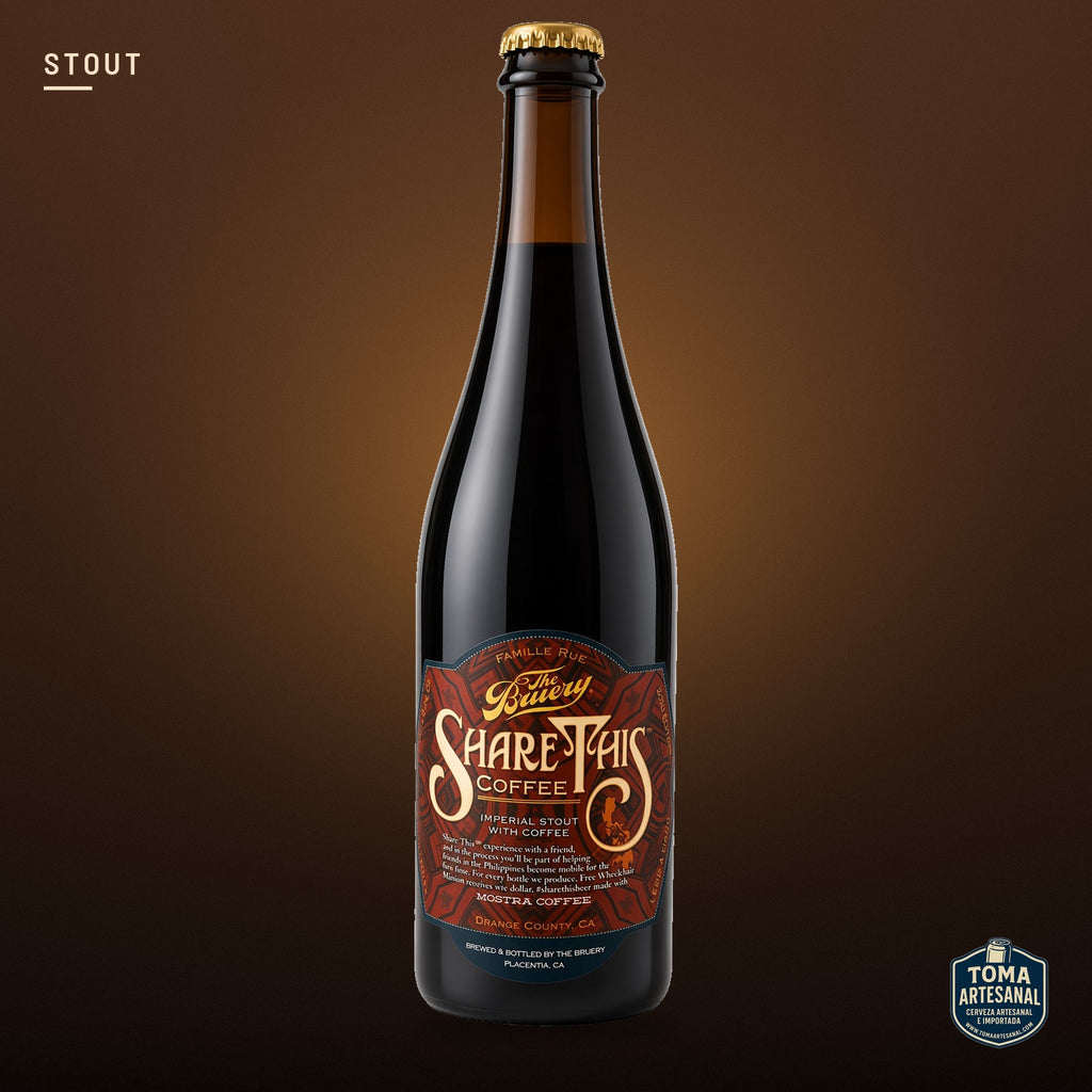 Cerveza The Bruery - Share This Coffee (2016) – Imperial Stout With Coffee | Toma Artesanal