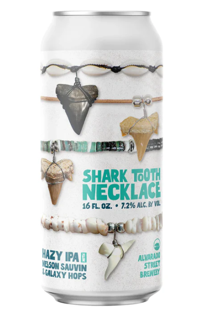 Alvarado - Shark Tooth Necklace - NEIPA Nelson Sauvin, Riwaka &amp; Galaxy