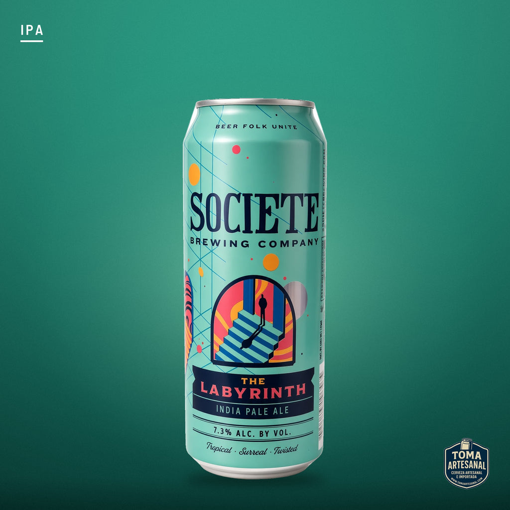 Cerveza Societe - The Labyrinth – West Coast IPA | Toma Artesanal