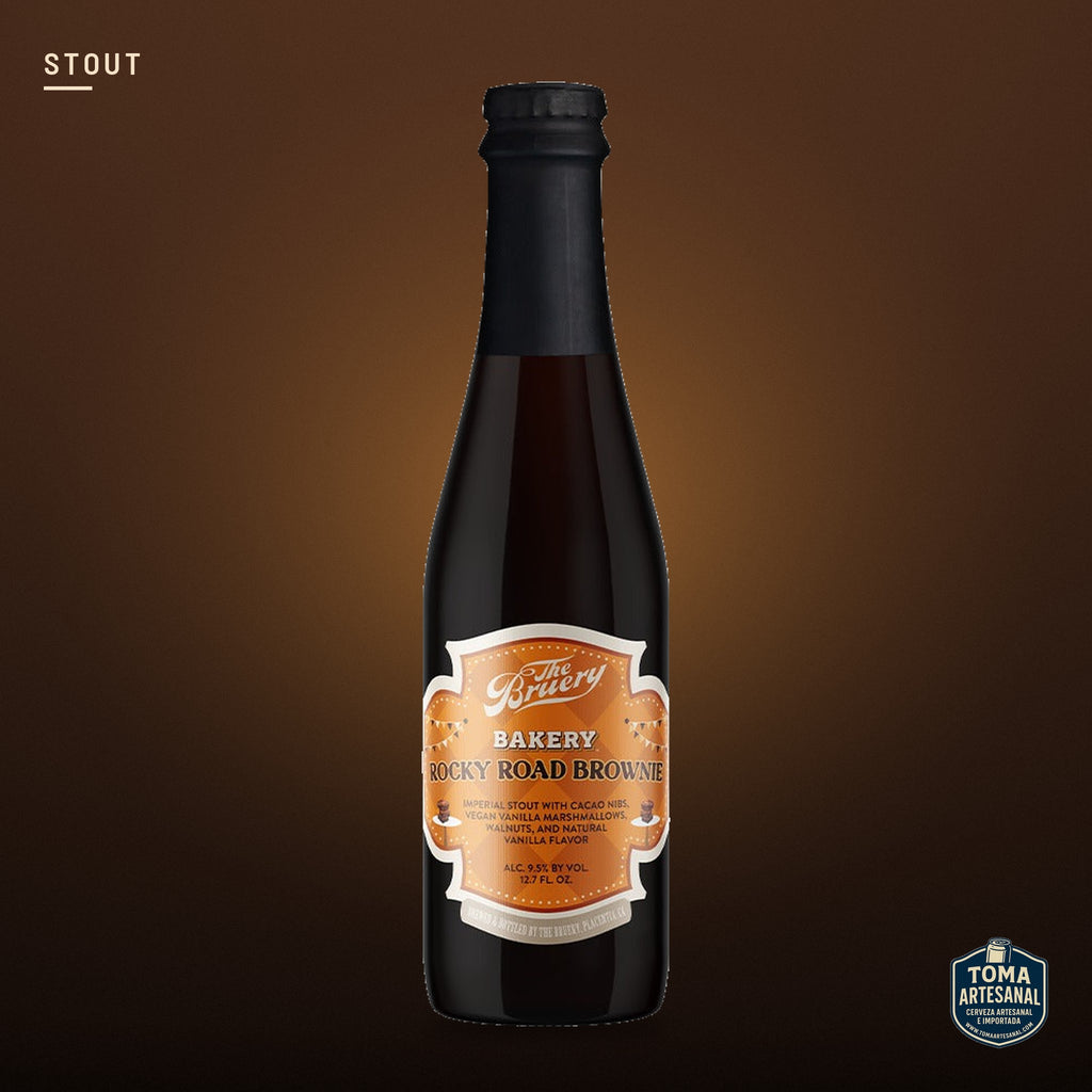 Cerveza The Bruery - Bakery: Rocky Road Brownie – Imperial Stout with Cacao Nibs, Vegan Vanilla Marshmallows, Walnuts, and Natural Vanilla Flavor | Toma Artesanal