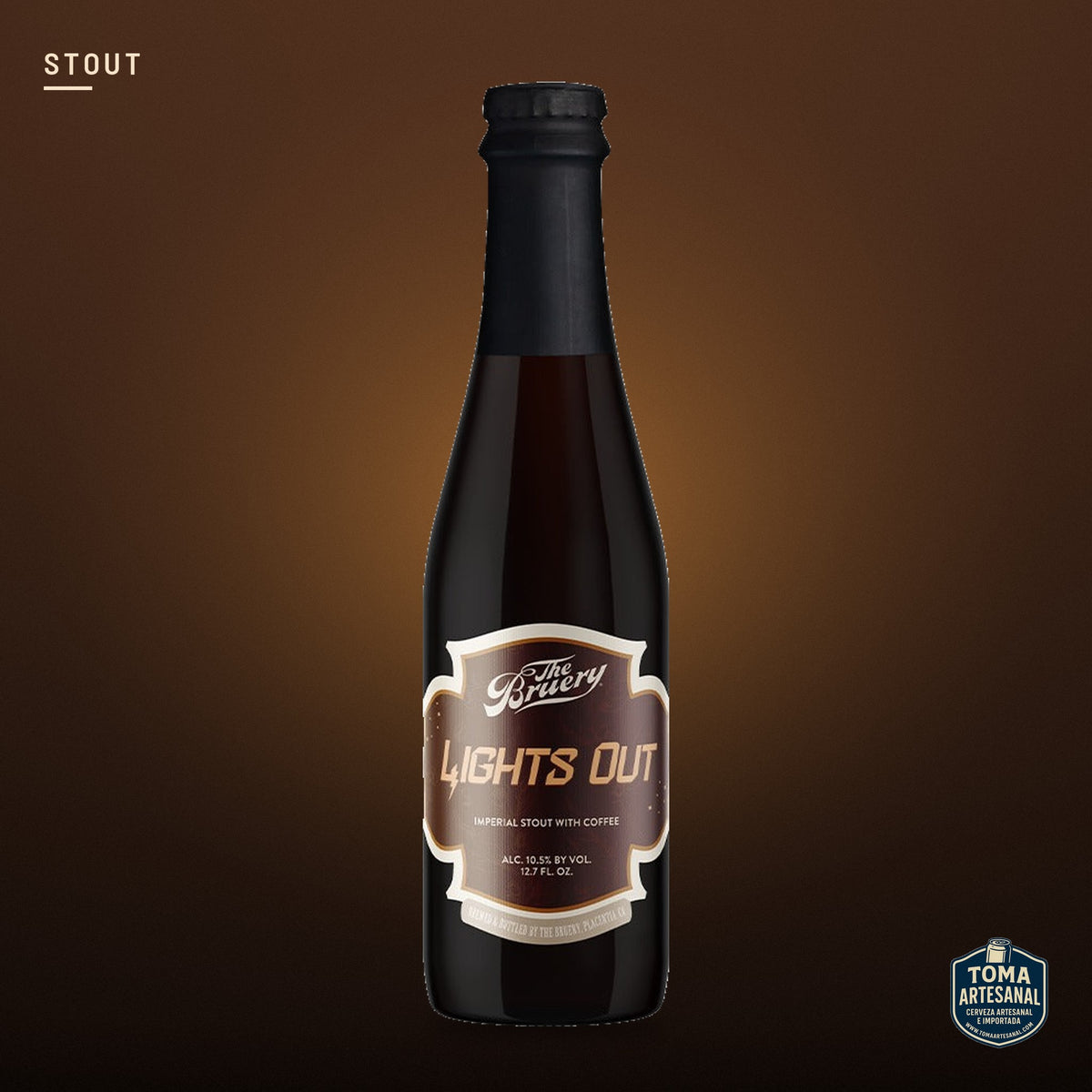 Cerveza The Bruery - Lights Out – Imperial Stout with Coffee | Toma Artesanal