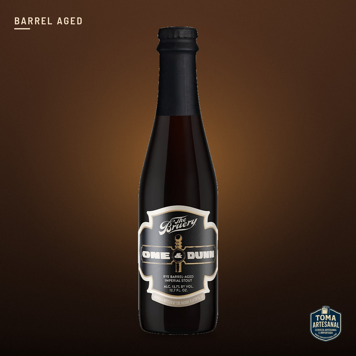 Cerveza The Bruery - One & Dunn: Bourbon Barrel-Aged – Bourbon Barrel-Aged Imperial Stout | Toma Artesanal