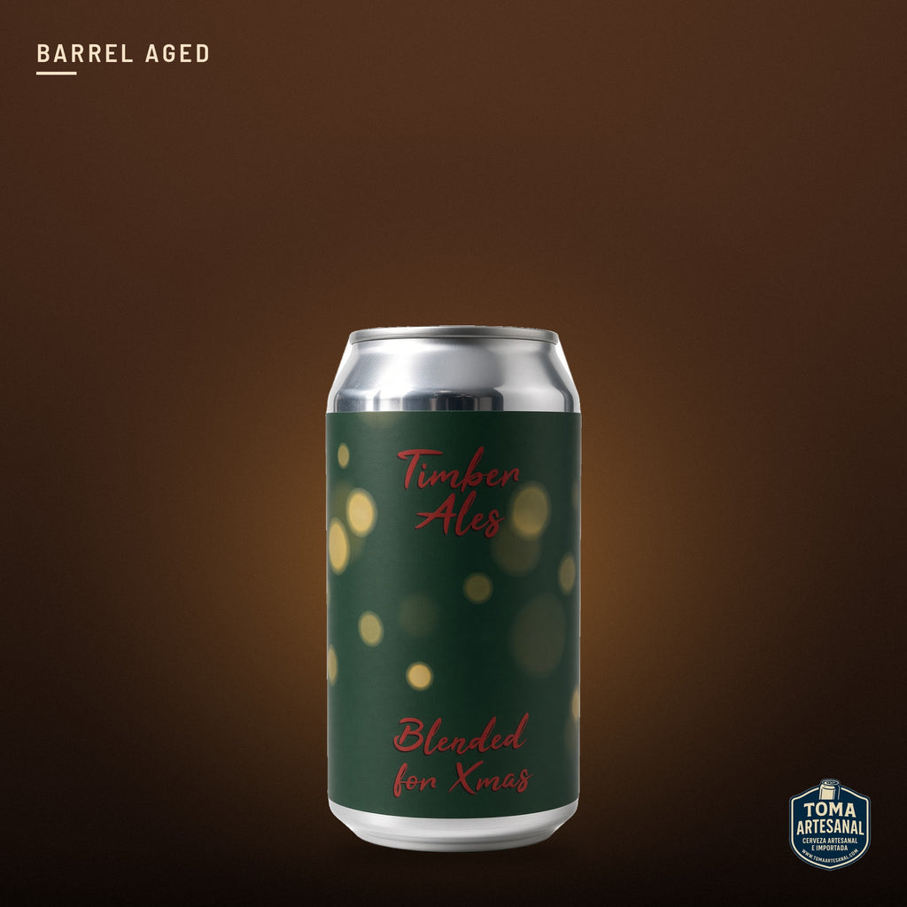 Cerveza Timber Ales - Blended For Xmas – Barrel-Blended Imperial Stout conditioned on Coffee &amp; Cinnamon | Toma Artesanal