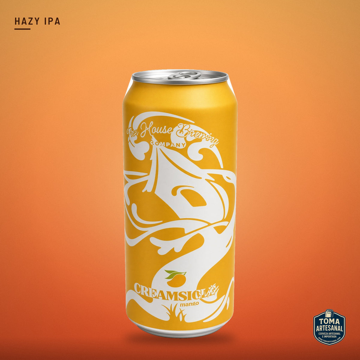 Cerveza Tree House - Creamsicle Mango – Fruited IPA with Vanilla Beans & Mango Purée | Toma Artesanal