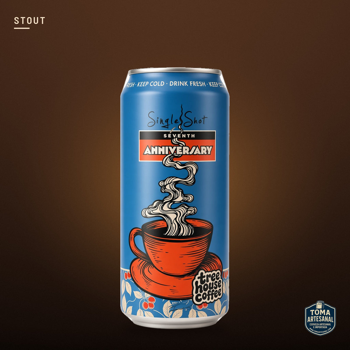 Cerveza Tree House - Single Shot Coffee: 7th Anniversary Edition – Coffee Stout | Toma Artesanal