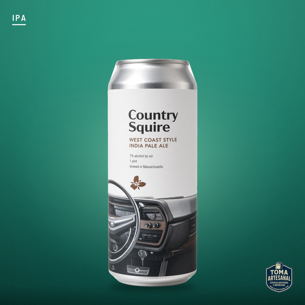 Cerveza Trillium - Country Squire – West Coast IPA | Toma Artesanal