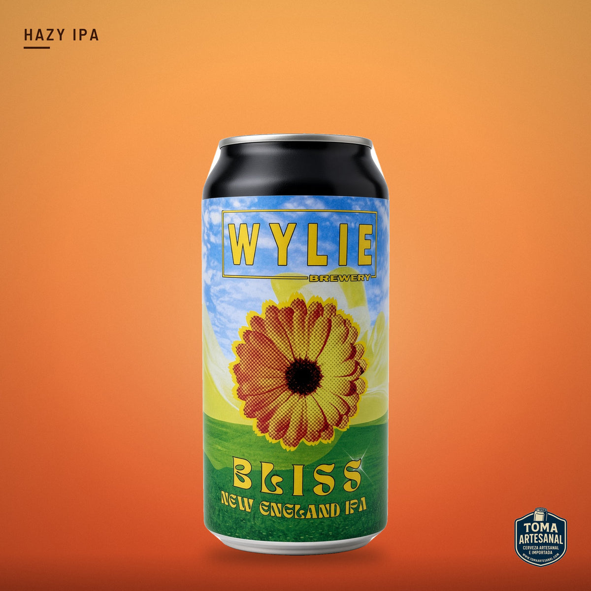 Cerveza Wylie Brewery - Bliss – New England IPA con Citra, Huell Melon & Superdelic | Toma Artesanal